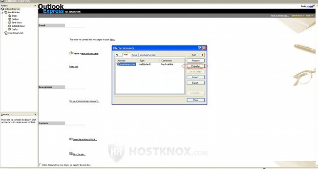 outlook express runasxp key