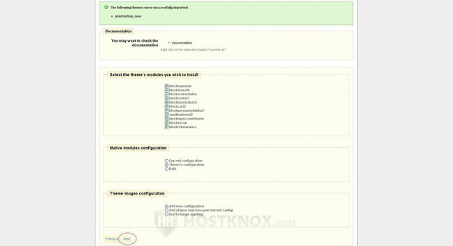 Theme Configuration