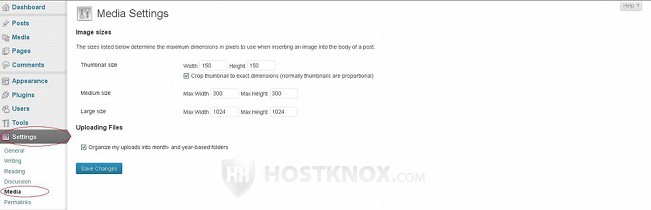 System Media Settings