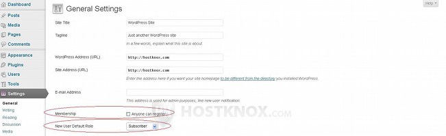 Option for Enabling and Disabling User Registration from the Frontend